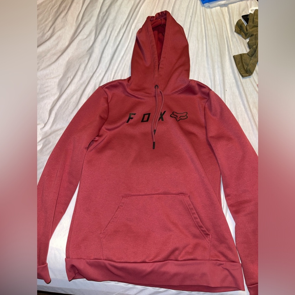 Burnt Orange Fox Hoodie